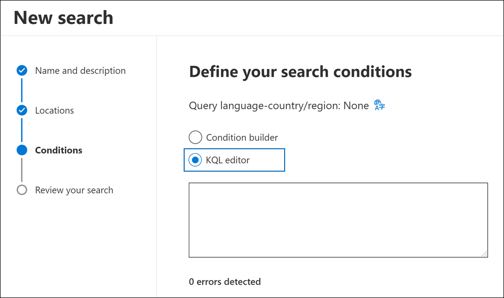 How To Search For External Email Addresses In EDiscovery Search 
